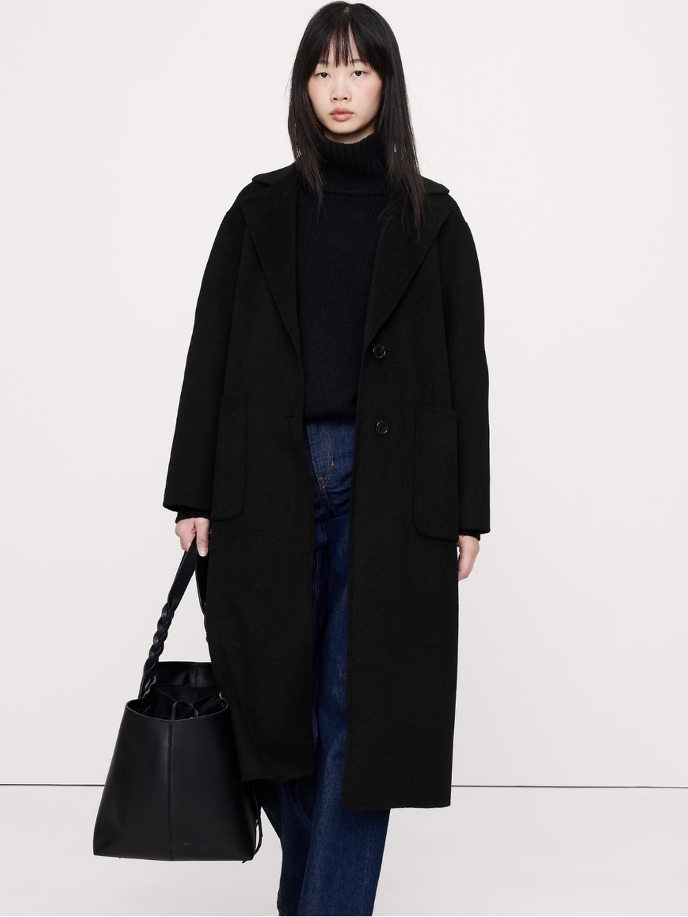 NWT - DOUBLE-FACED TOP COAT